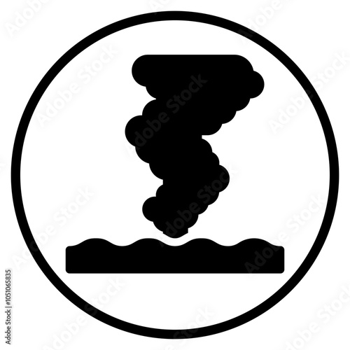 typhoon glyph icon