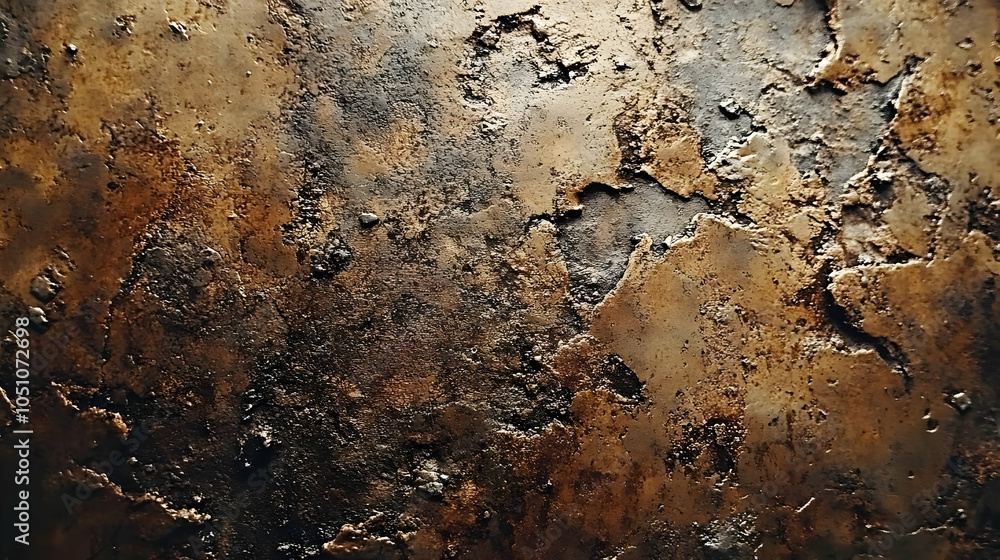 Abstract Background with Golden and Brown Texture Abstract Background with Golden and Brown Texture