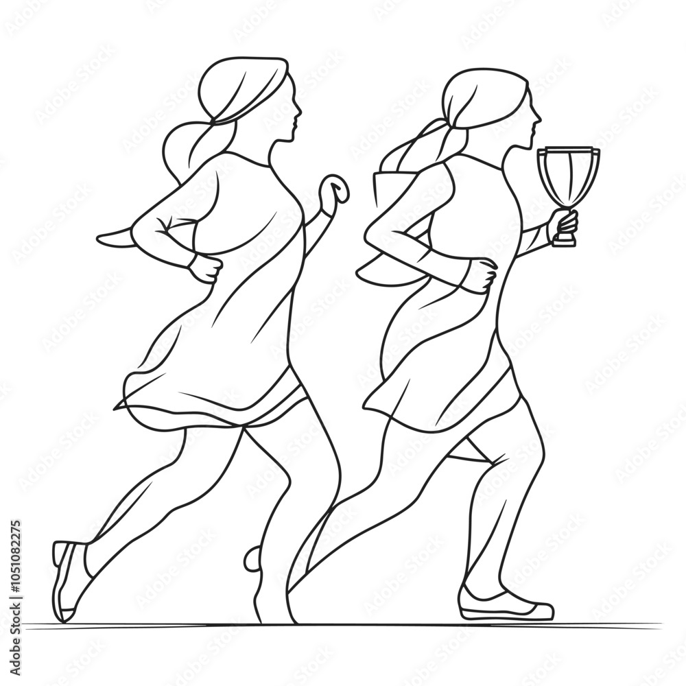 Fototapeta premium Women Dancing in Joyful Celebration in Traditional Attire