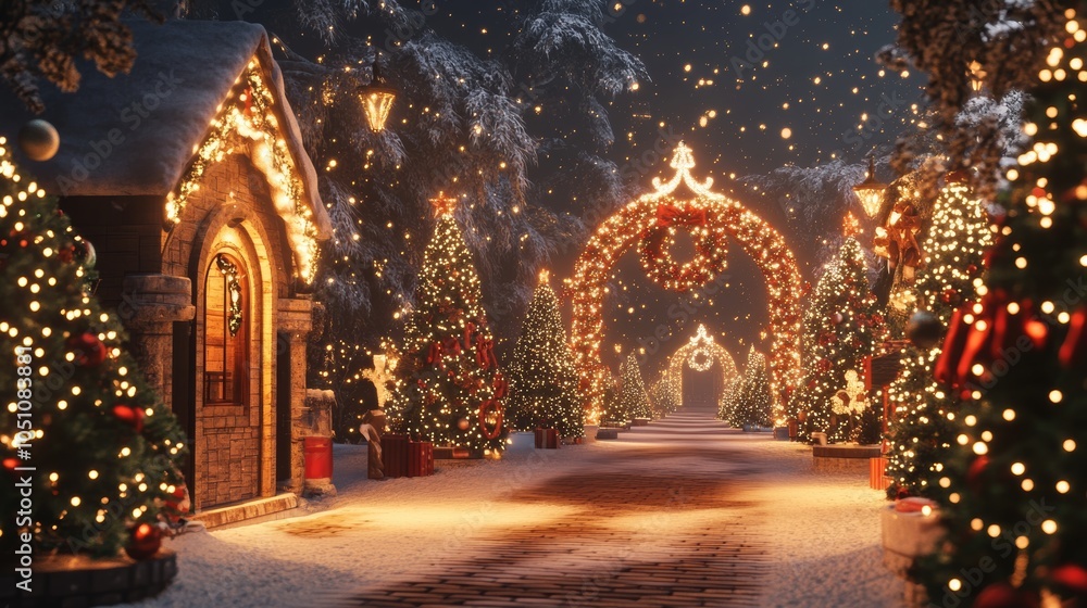 custom made wallpaper toronto digitalFestive Christmas Concept