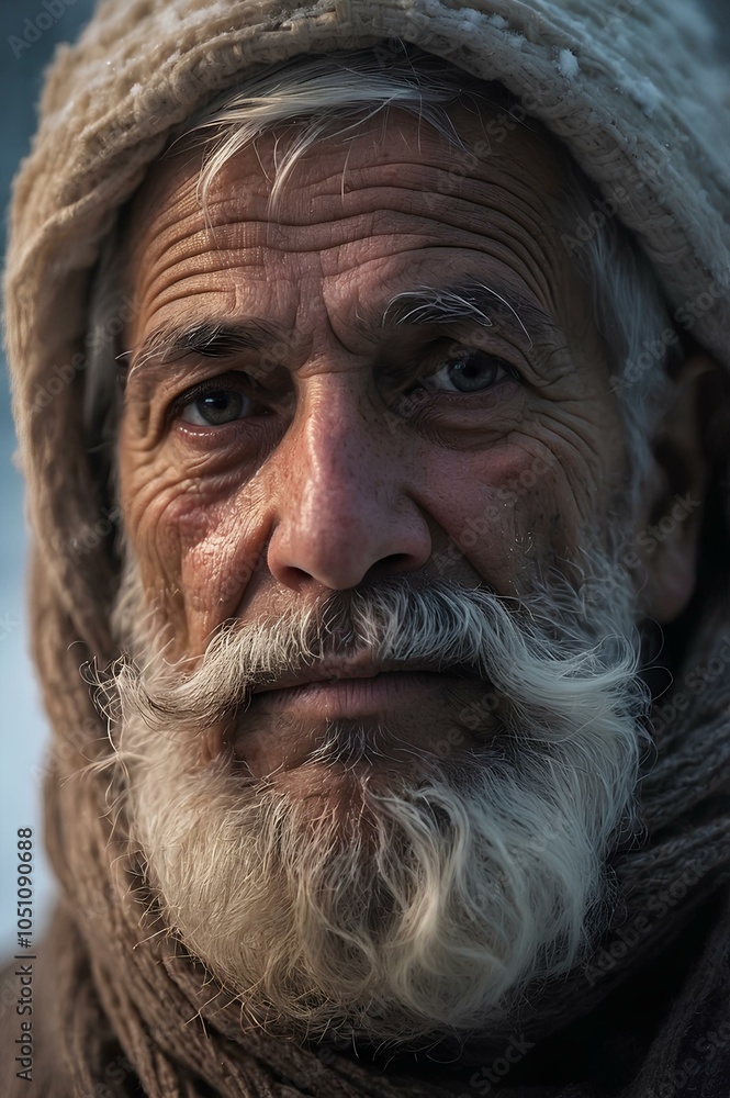 portrait of old man portrait of old man