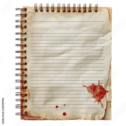 Bloodstained Notebook photo