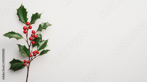 Holly Jolly Christmas Sprig