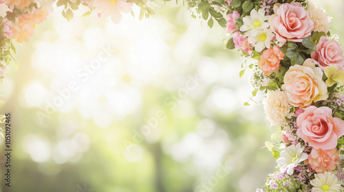 Floral Wedding Archway in S...