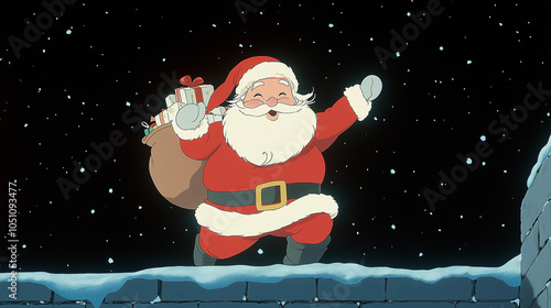 Santa's Night Flight: Jolly...