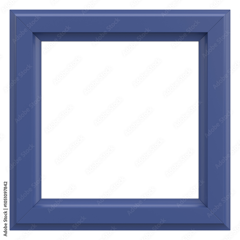 Obraz premium Picture frame. 3D frame. 3D illustration.