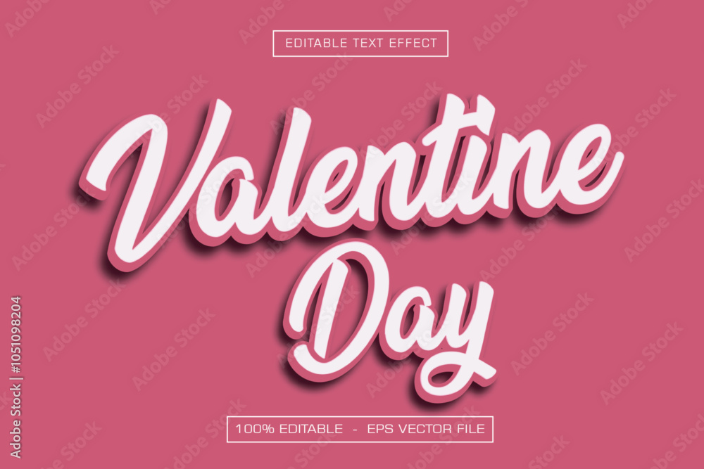 Valentine Day Text Effect Editable Valentine Day Text Effect Editable
