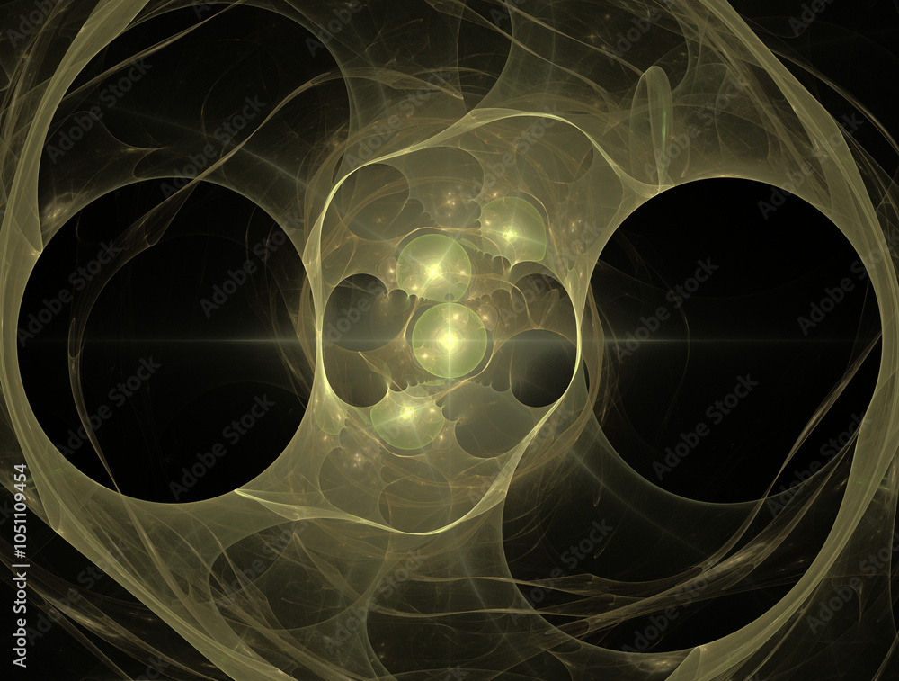 Fotografie Imaginatory fractal abstract background Image