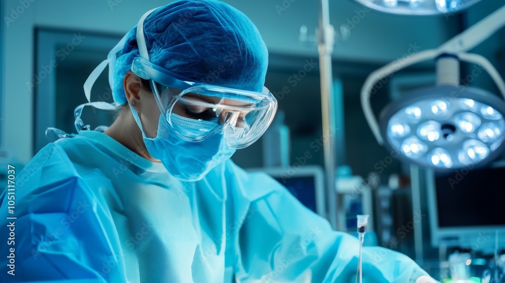 Medical device QC technician inspecting devices for safety compliance in healthcare quality control. Medical device QC technician inspecting devices for safety compliance in healthcare quality control.