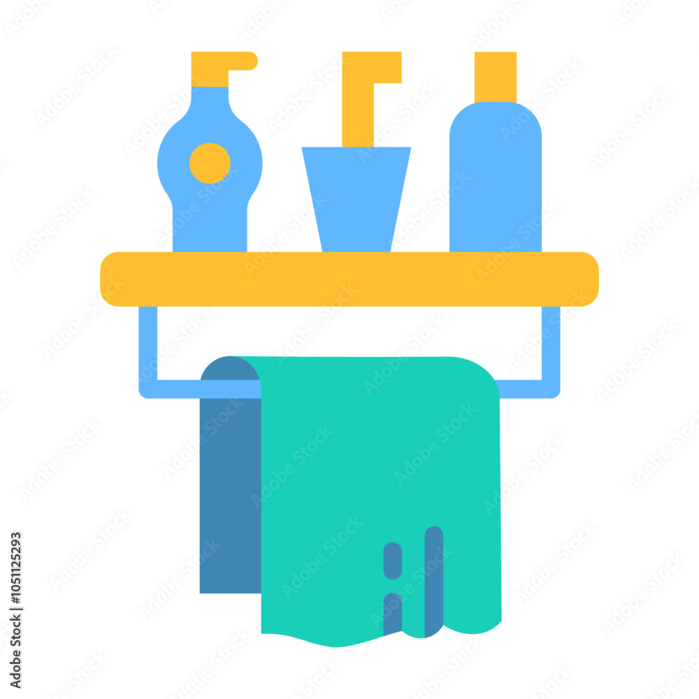 Bathroom Accessories Icon Bathroom Accessories Icon