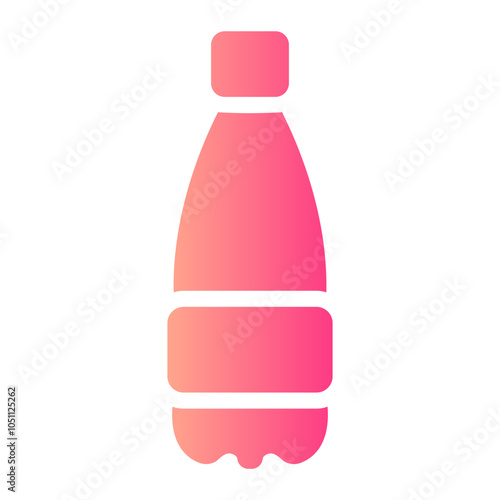 mineral water Gradient icon