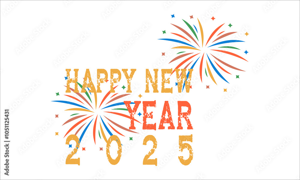 Happy New Year 2025: A Burst of Color and Celebration. Happy New Year 2025: A Burst of Color and Celebration.