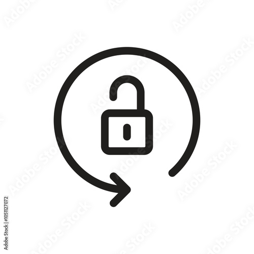 Reunlock Icon - Line