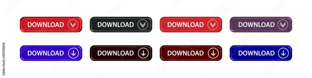 download button as vector element graphic of website or application illustration isolated on white background. set of downloads buttons for app and web graphics design. Click push button icon
download button as vector element graphic of website or application illustration isolated on white background. set of downloads buttons for app and web graphics design. Click push button icon