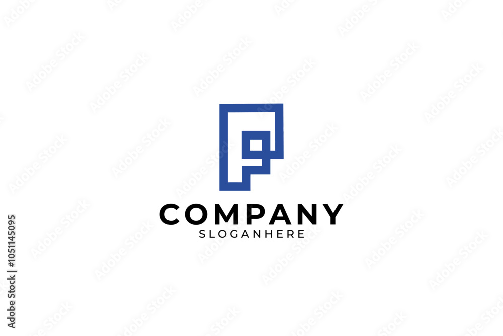 Obraz premium P logo