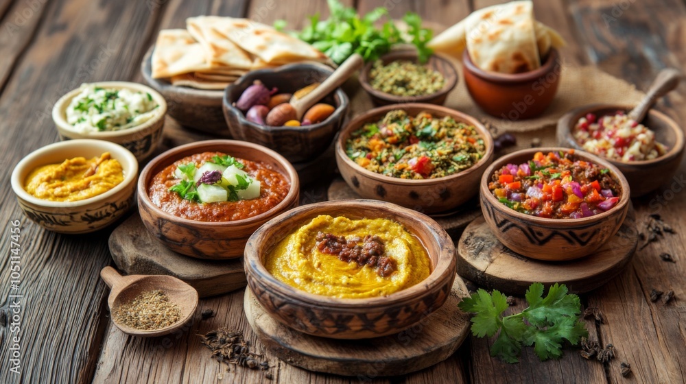 Traditional Eastern Sauces and Dips with Seasonal Ingredients Traditional Eastern Sauces and Dips with Seasonal Ingredients