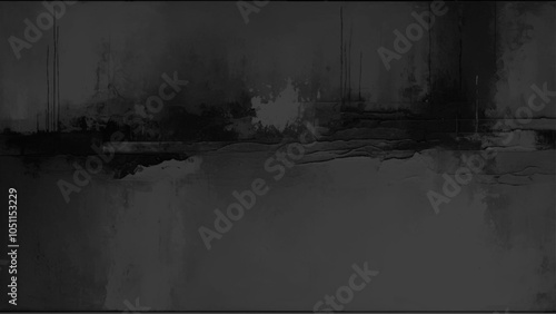 Black abstract background with marble texture stock photo