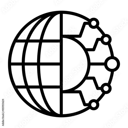 digital technology icon