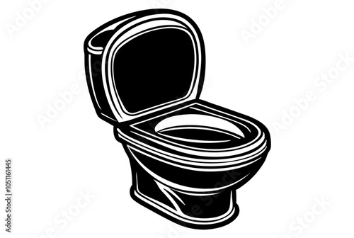 Toilet bowl, toilet seat, of toilet 