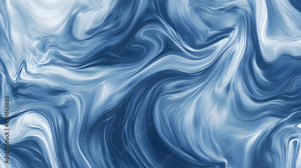 Fototapeta premium Abstract Blue Swirls Background, texture, pattern, design, graphic, art