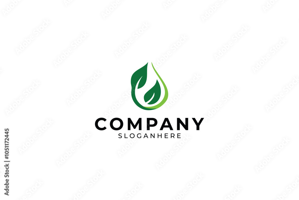 Fototapeta premium Leaf Logo