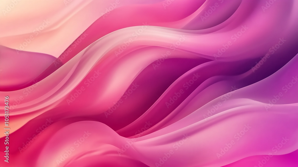 A stunning wave of soft colors blending seamlessly, creating a tranquil and soothing abstract landscape for artistic use. Pink and purple fabric flowing creating abstract background A stunning wave of soft colors blending seamlessly, creating a tranquil and soothing abstract landscape for artistic use. Pink and purple fabric flowing creating abstract background