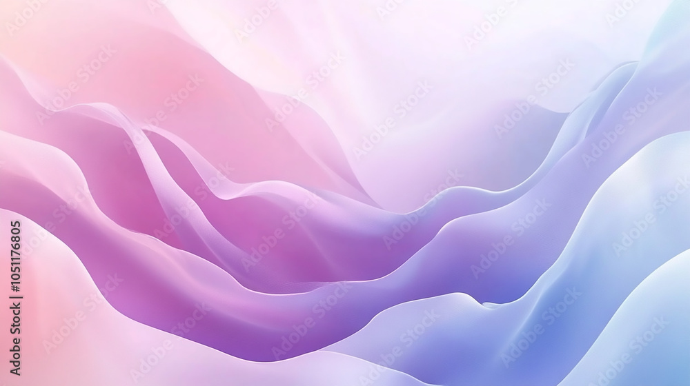 Obraz premium Gradient Background fading from Blush to White. Professional Presentation Template Peachy hues: abstract futuristic texture in pastel peach and rose pink, isolated on transparent background 