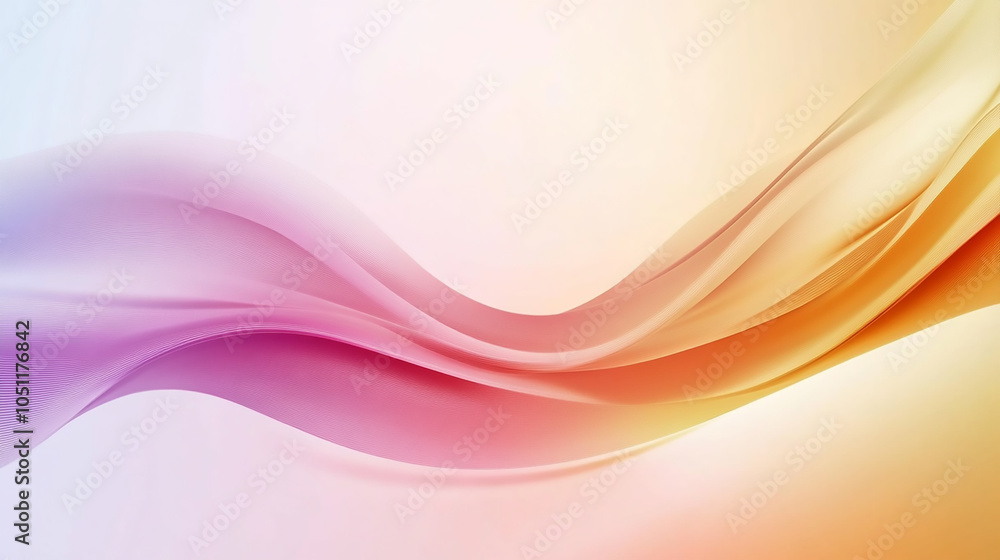 Lines Forming A Complex Wavy Pattern, Artistic Interpretation Of Waves Or Pink Abstract Image With Smooth, Flowing Curves Lines Forming A Complex Wavy Pattern, Artistic Interpretation Of Waves Or Pink Abstract Image With Smooth, Flowing Curves