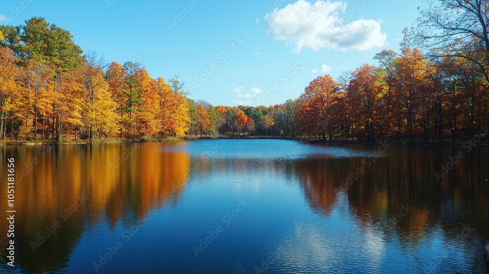 A relaxing, tree-lined lake where visitors use their phones to identify nearby fish species and monitor water quality, connecting outdoor recreation with digital environmental awareness A relaxing, tree-lined lake where visitors use their phones to identify nearby fish species and monitor water quality, connecting outdoor recreation with digital environmental awareness