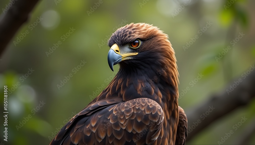 Obraz premium Golden Eagle Portrait