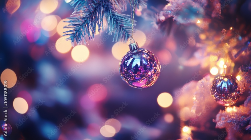 Obraz premium New Year's celebration background