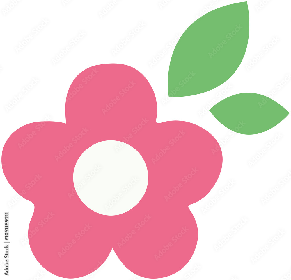 Doodle Icon of Flower Doodle Icon of Flower
