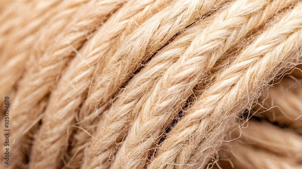 Fototapeta premium Natural Jute Rope Texture