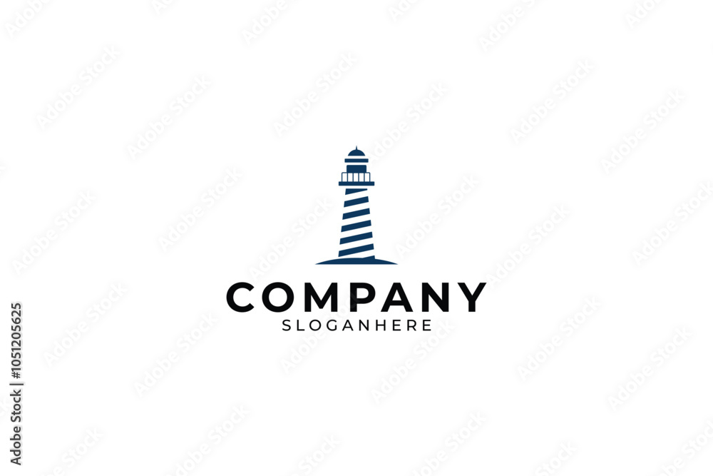 Fototapeta premium Lighthouse Logo