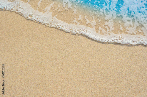 waves on the beach