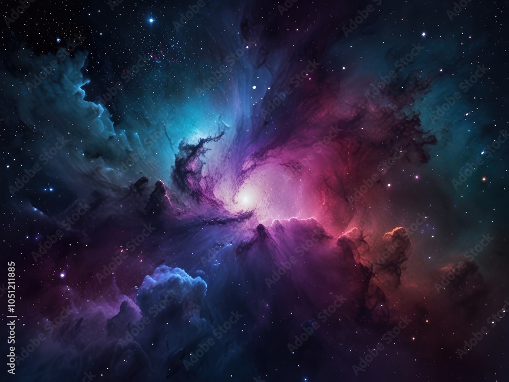 Fototapeta premium galaxy in space,background with stars,background with space,background with stars and nebula,galaxy in space