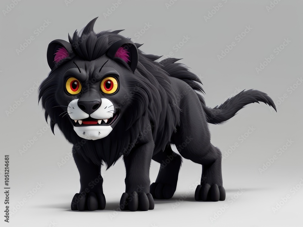 Obraz premium panther cartoon