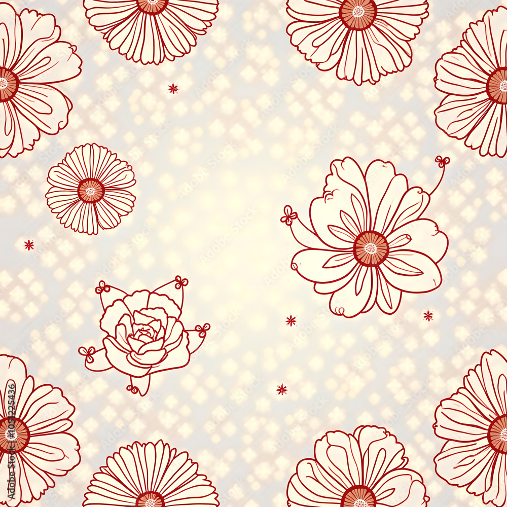 seamless floral pattern seamless floral pattern