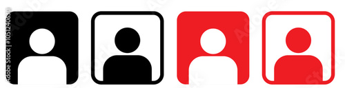 Profile default avatar icon. user account dp symbol for social media website, app. vector illustration.