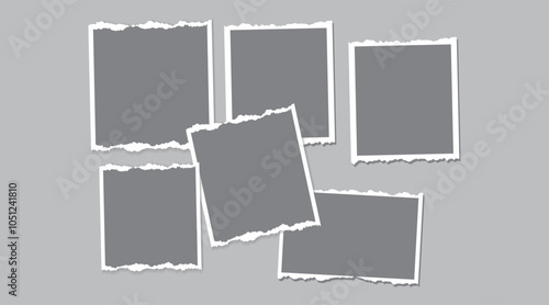 Set of photo frame to make your collages eye catching