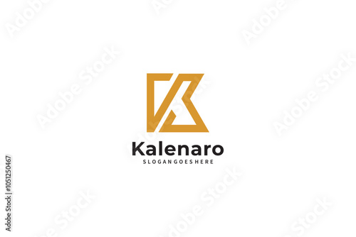 Letter K logo icon design template elements