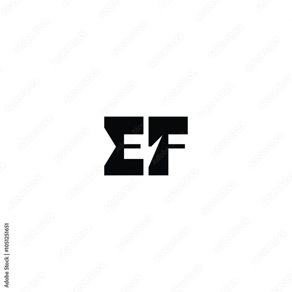 EF monogram logo design letter text name symbol monochrome logotype alphabet character simple logo EF monogram logo design letter text name symbol monochrome logotype alphabet character simple logo