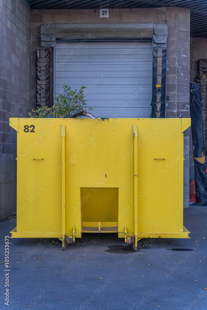 yellow garbage collection bin for factory yellow garbage collection bin for factory