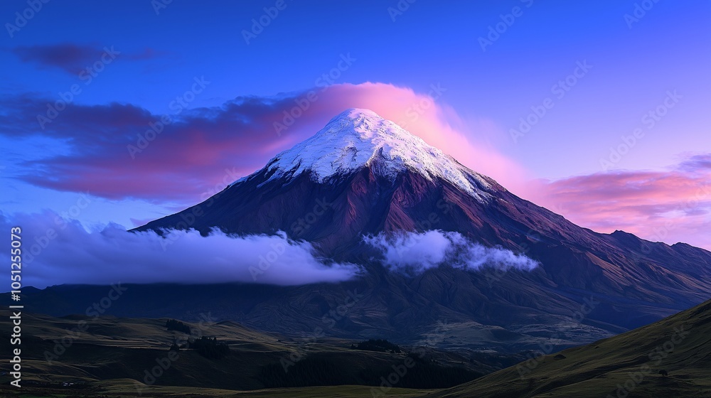 Sentence for Image Naming:
A serene morning view of snow-covered mountains and a calm lake with clouds floating across the sky Sentence for Image Naming:
A serene morning view of snow-covered mountains and a calm lake with clouds floating across the sky