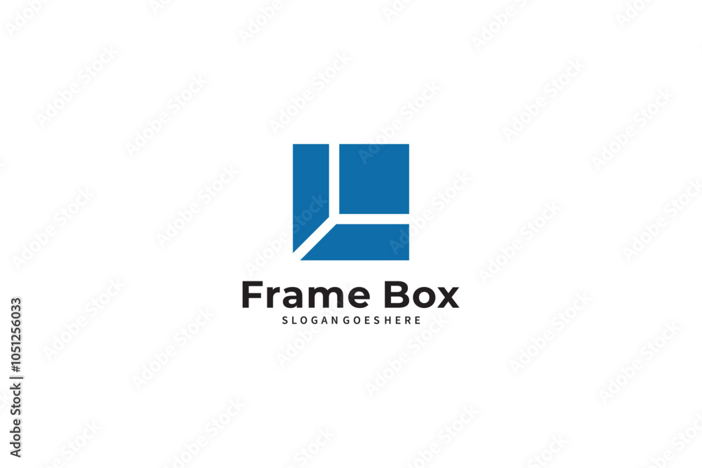 Fototapeta premium Box Logo