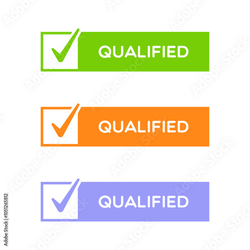 Set of Qualified Banner Labels