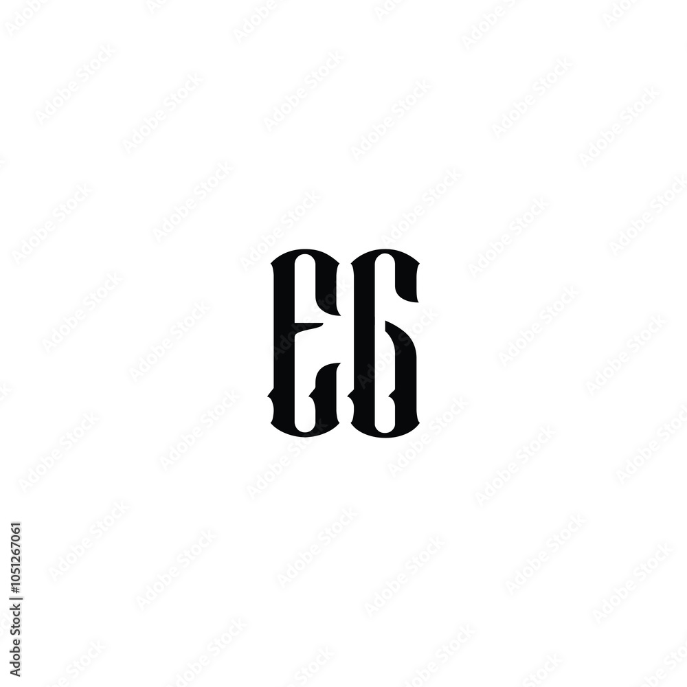 EG monogram logo design letter text name symbol monochrome logotype alphabet character simple logo EG monogram logo design letter text name symbol monochrome logotype alphabet character simple logo