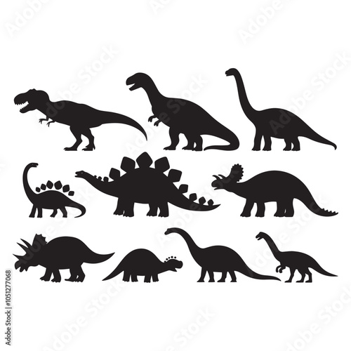 Dinosaur Silhouette