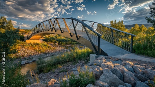 Landmark Bridge - Iconic landmark bridge recognized for its unique design, adding character to the landscape and attracting visitors. photo