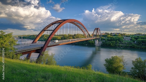 Landmark Bridge - Iconic landmark bridge recognized for its unique design, adding character to the landscape and attracting visitors. photo